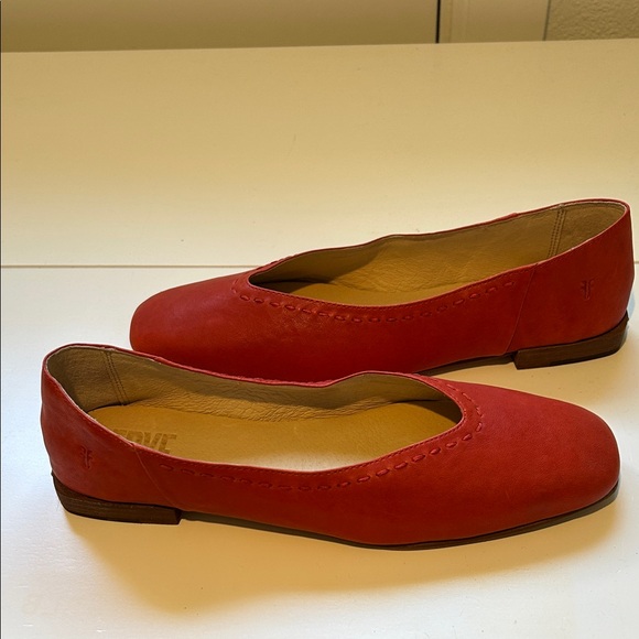 Frye Shoes - Never worn Frye size 11 Red Women's Ballet Flats
